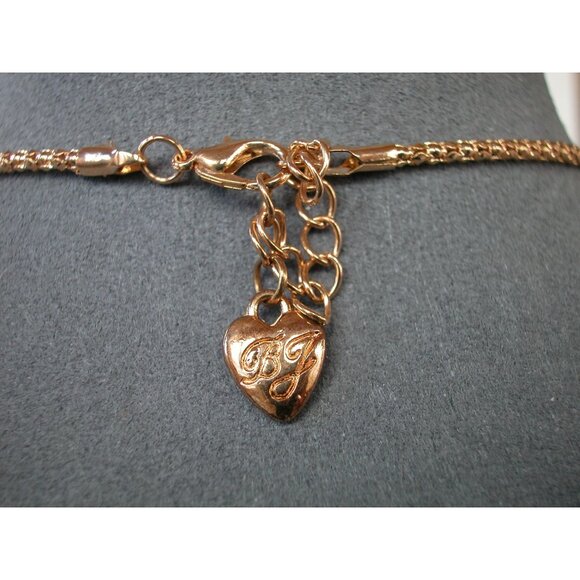 Vintage Betsey Johnson Gold-Tone Frog Necklace & Brooch Combo With Rhinestones & - Picture 3 of 3